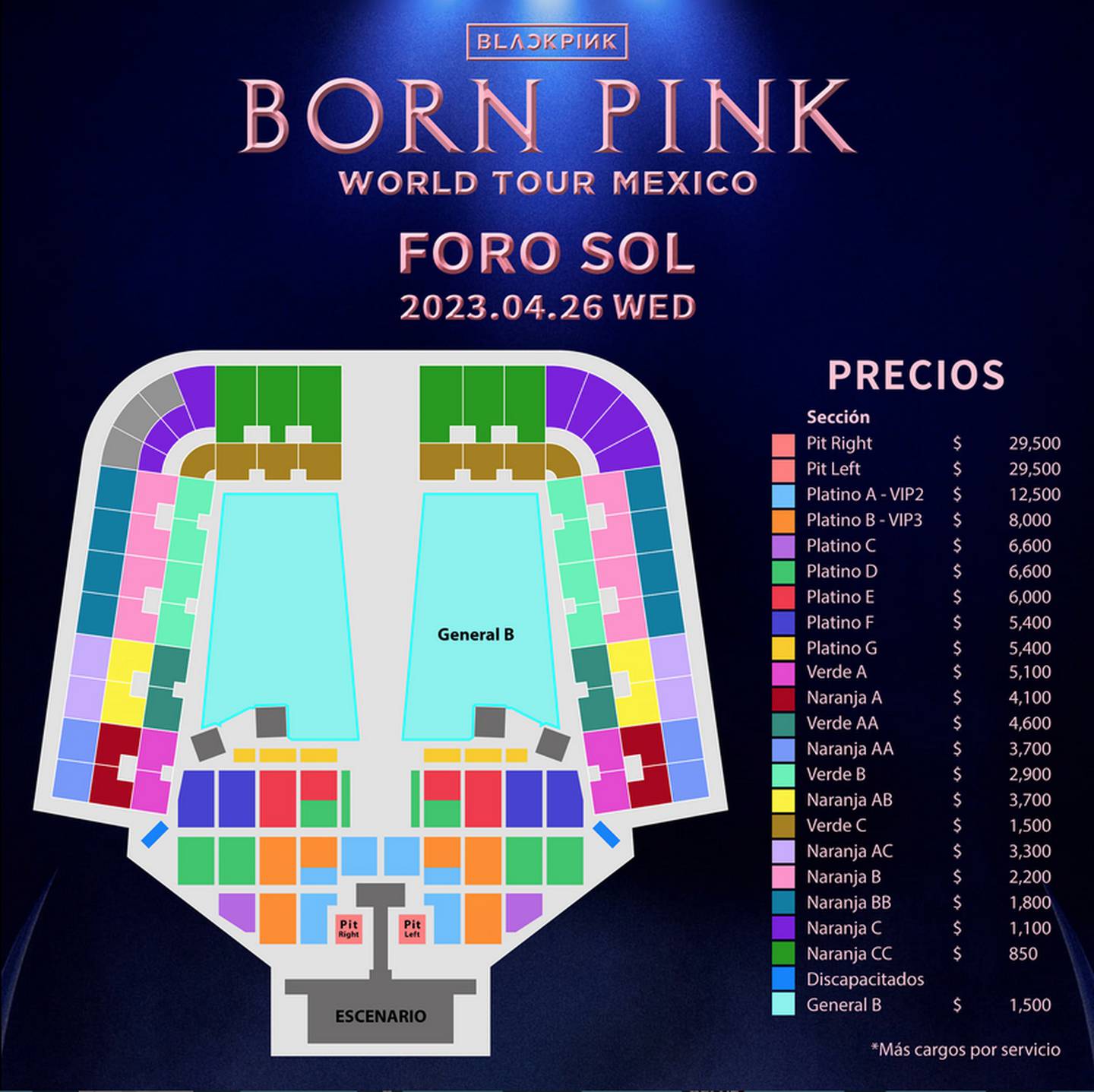 BLACKPINK en México Conoce el setlist oficial para concierto Foro Sol