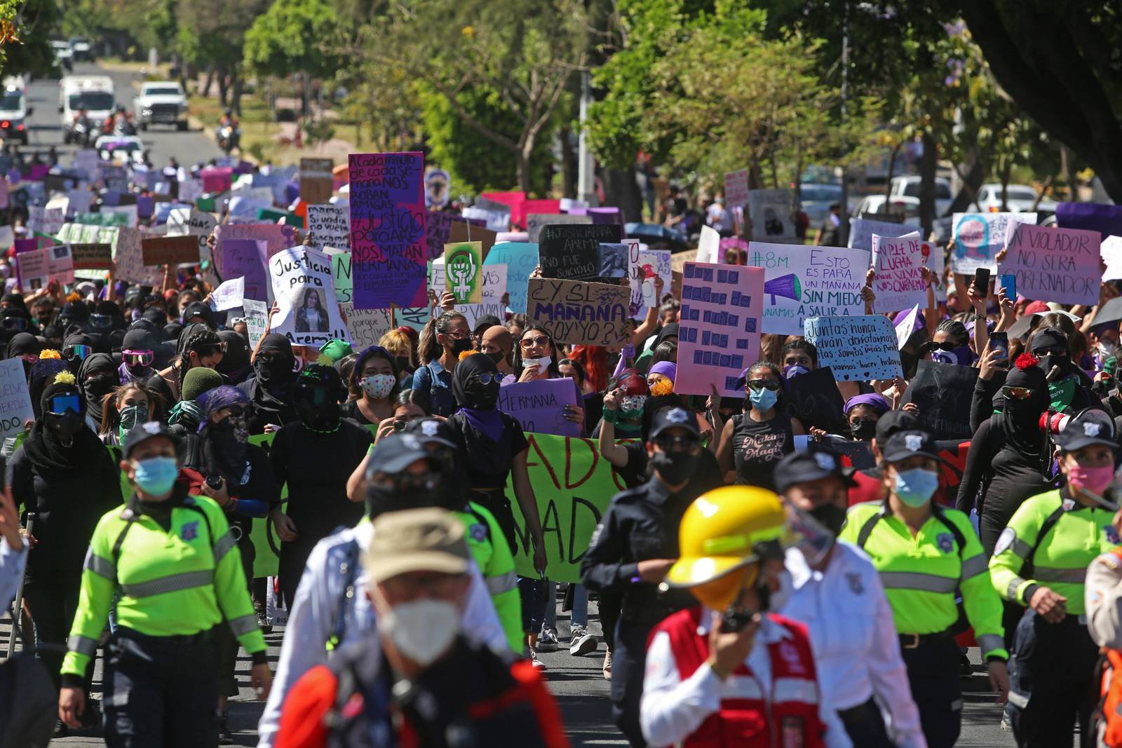 8m Marchas Feministas En México 