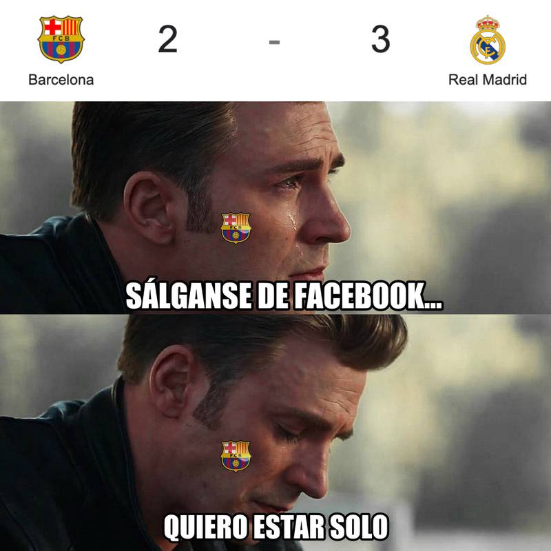 Barcelona Vs Real Madrid Los Mejores Memes Del Clasico De Espana