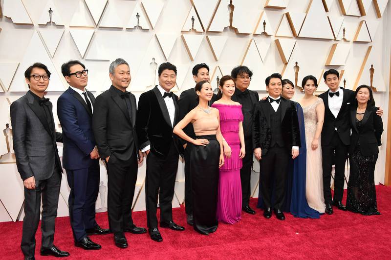 La alfombra roja de los premios Oscar 2020, en imágenes