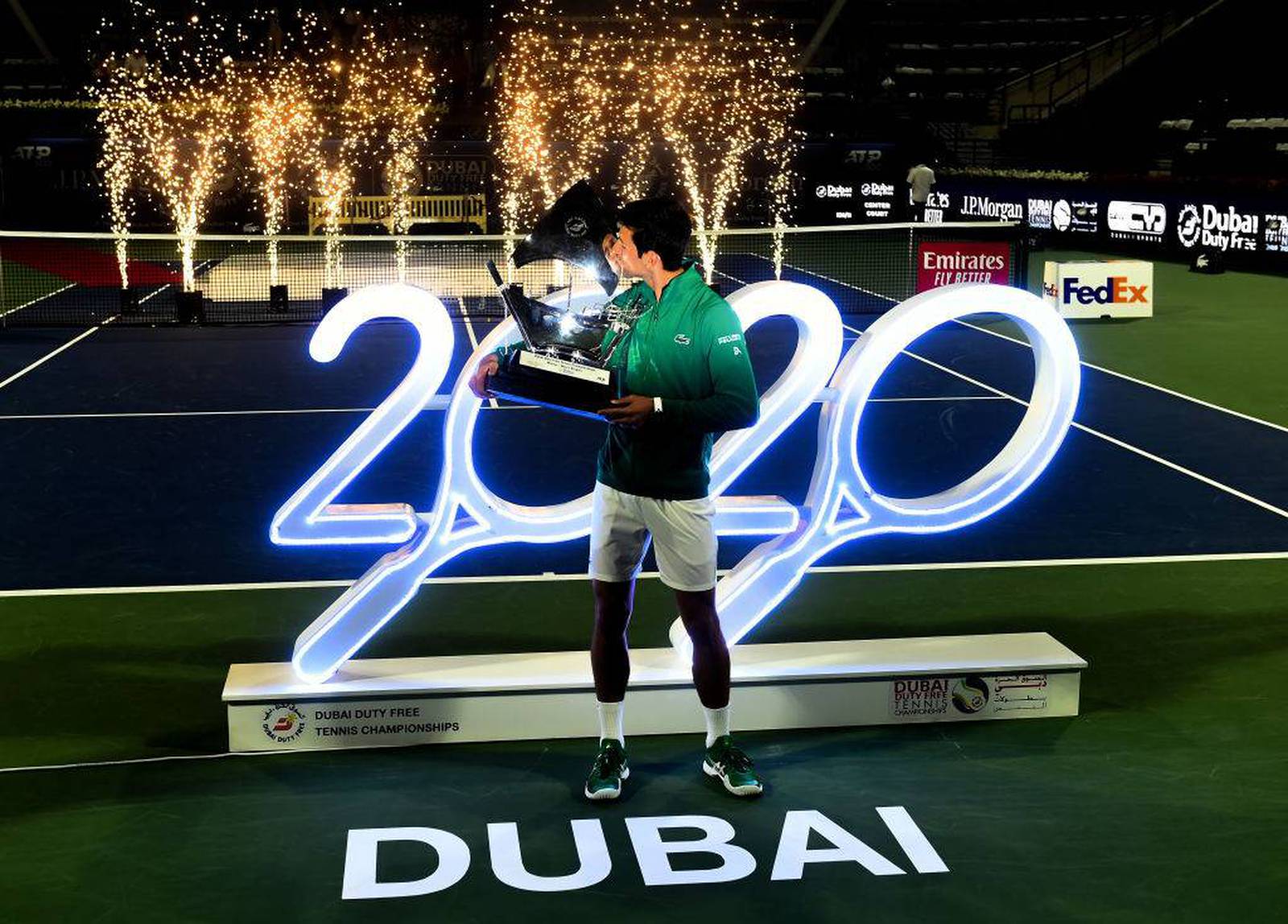 Novak Djokovic conquista Dubai al vencer a Tsitsipas Publimetro México