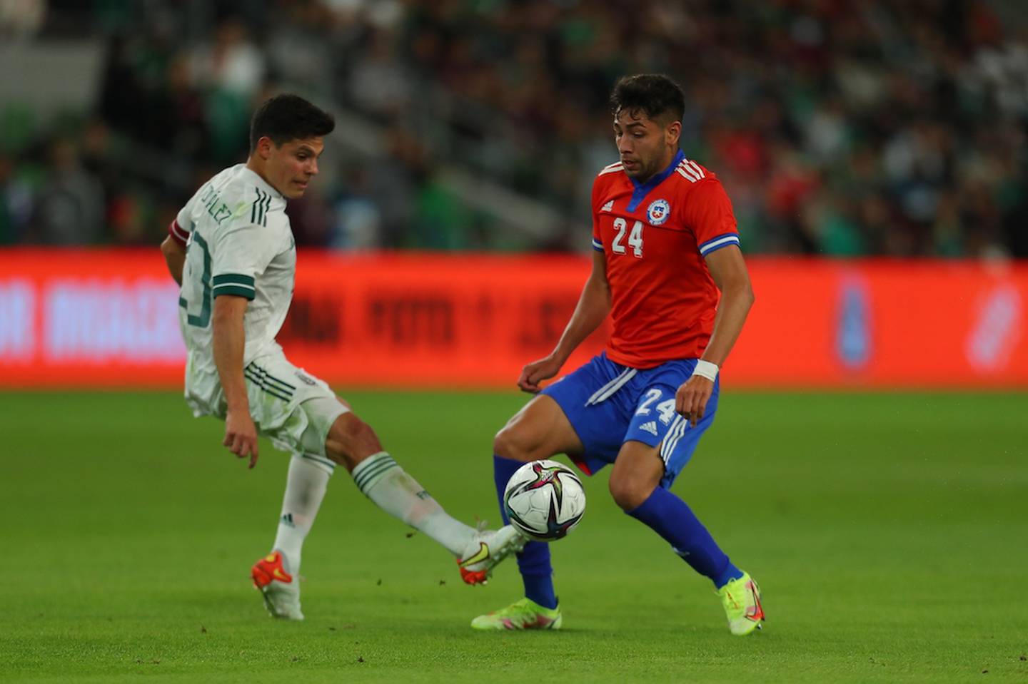 México empata 22 con Chile en su último partido de 2021