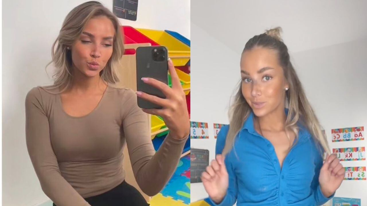 Video: Maestra sorprende a internautas con diversos outfits para TikTok –  Publimetro México