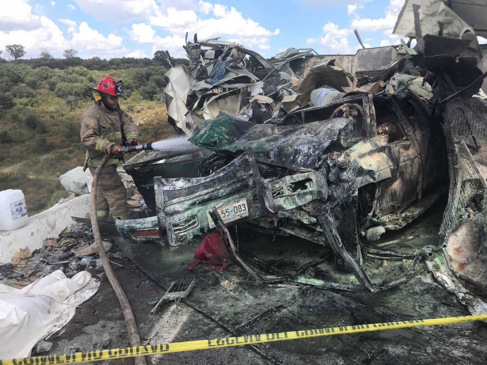 Accidente en la autopista a Tepatitlán, Jalisco, provocó siete muertes