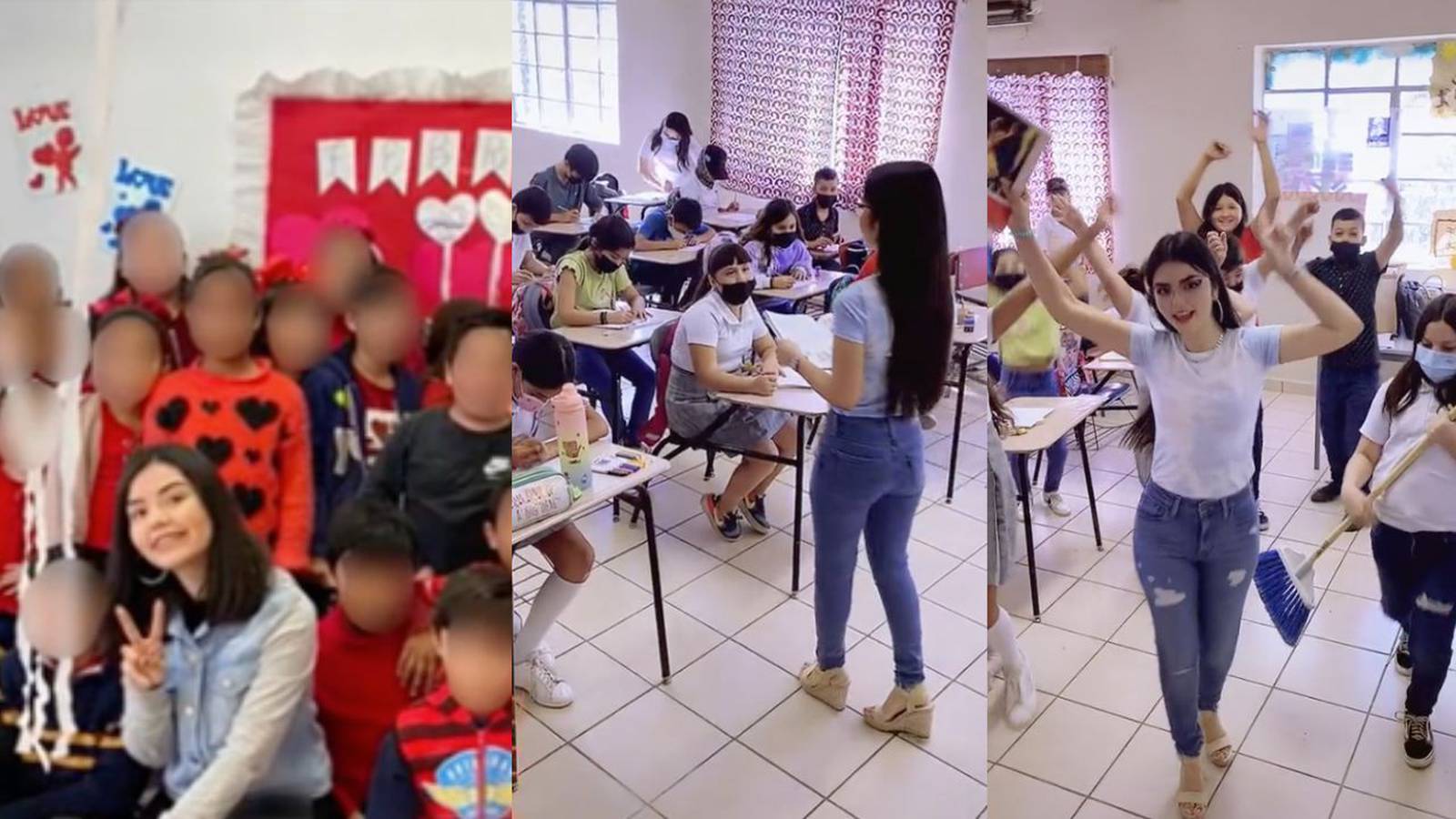 Maestra Se Viraliza Por Grabar Tiktoks Con Sus Alumnos Video Viral 