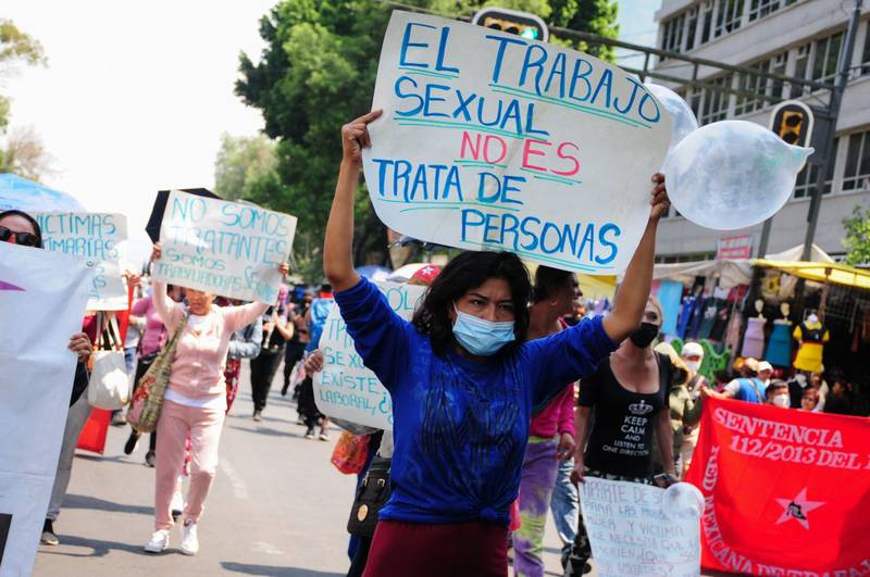 Día Del Trabajo Trabajadoras Sexuales En La Cdmx Exigen Us Derechos 6088