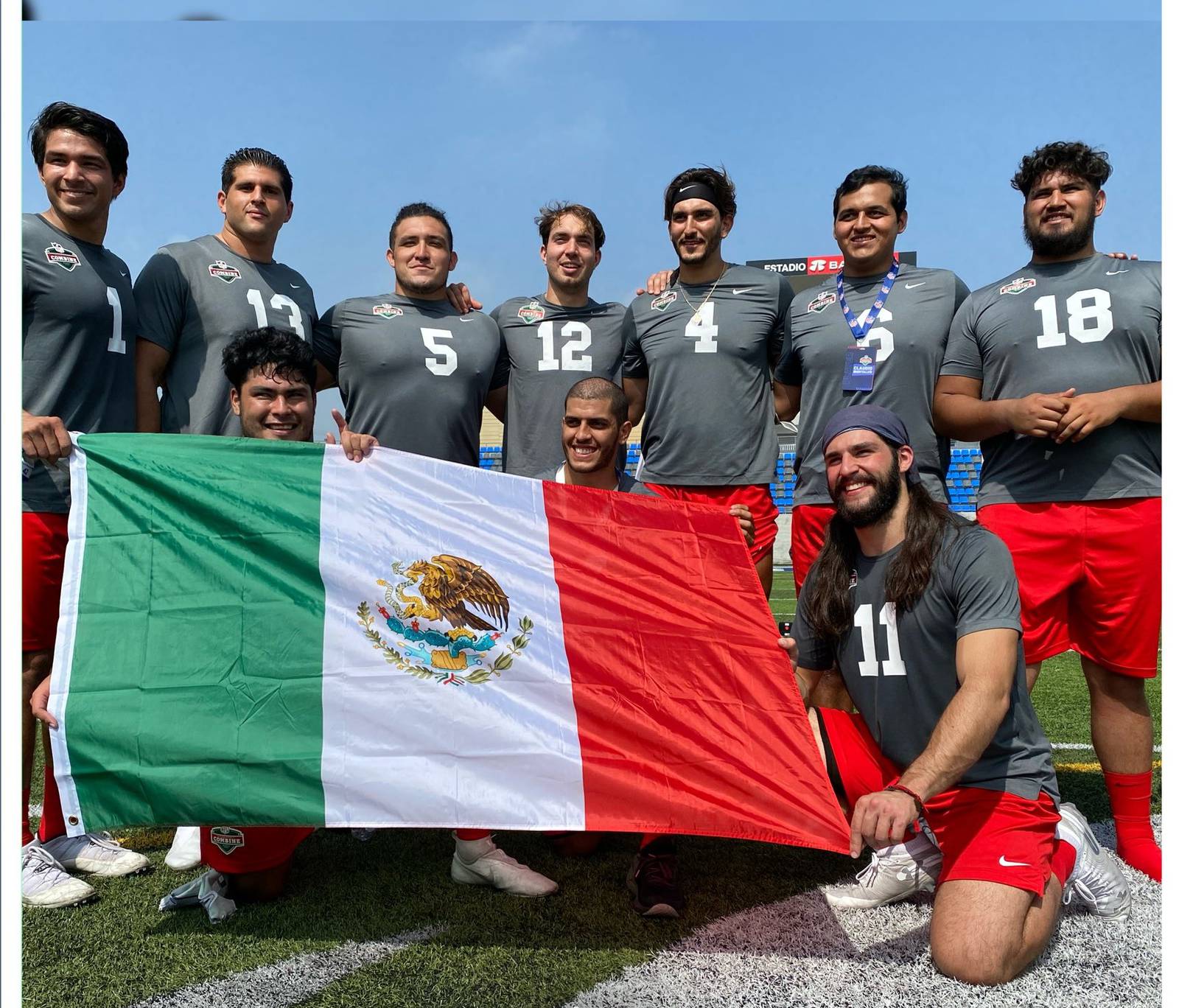 Mexicanos buscan llegar a la NFL en el International Combine México