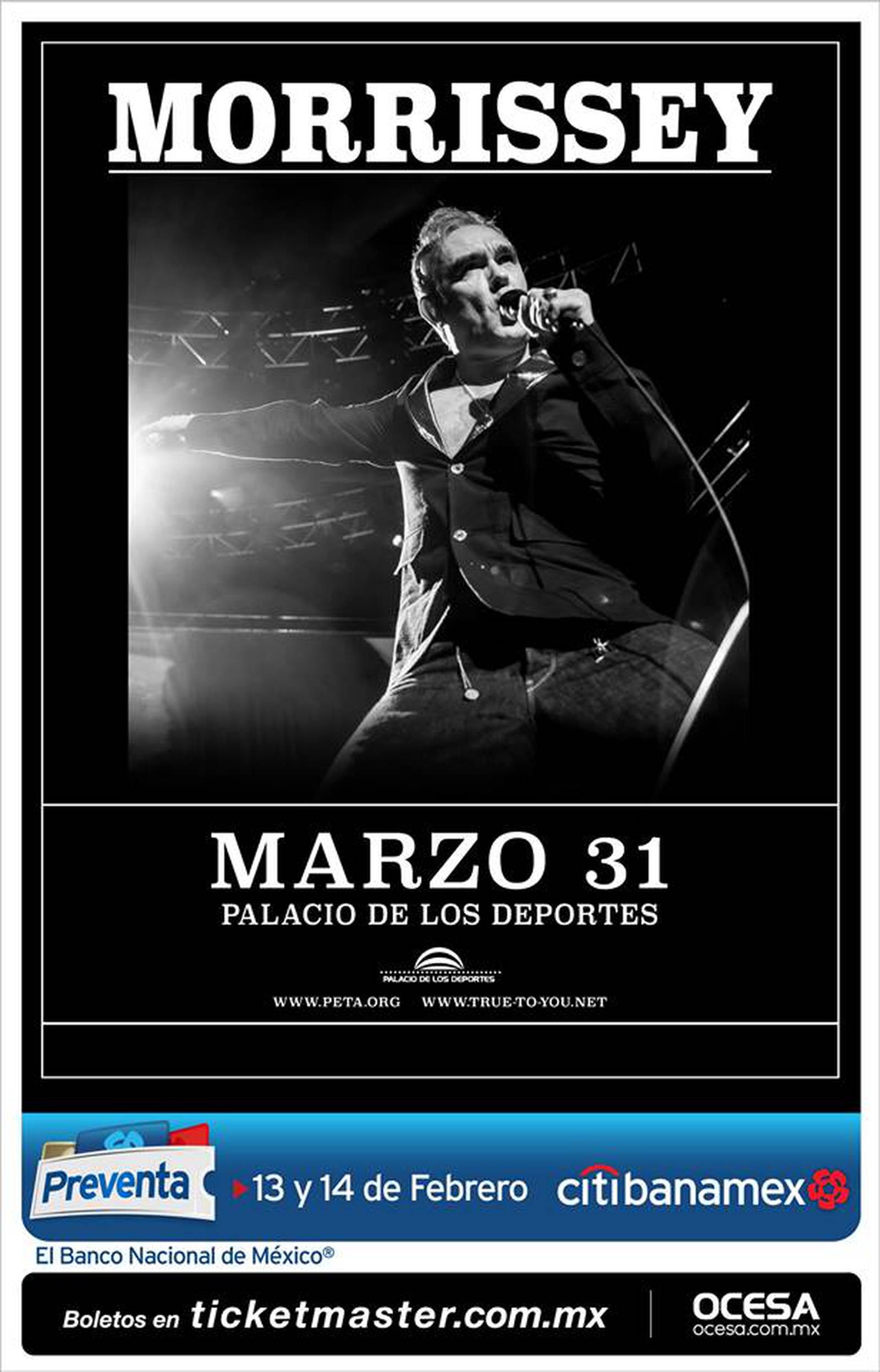 Fechas y precios de conciertos de Morrissey en México Publimetro México