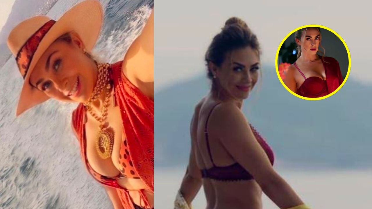 Instagram: Aracely Arámbula enamora a usuarios con conjunto de encaje rojo  | Fotos virales – Publimetro México