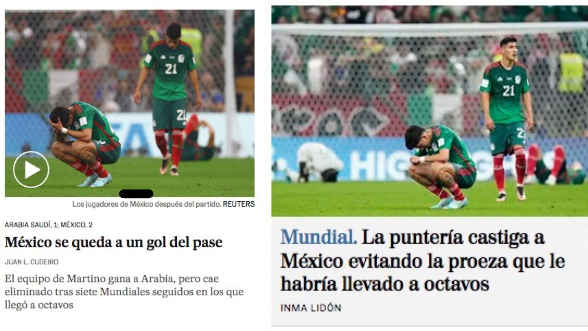 Así le hemos contado la eliminación de México del Mundial pese a