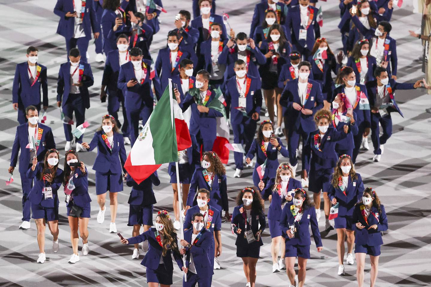 El Emotivo Desfile De México En Los Juegos Olímpicos De Tokio 2020
