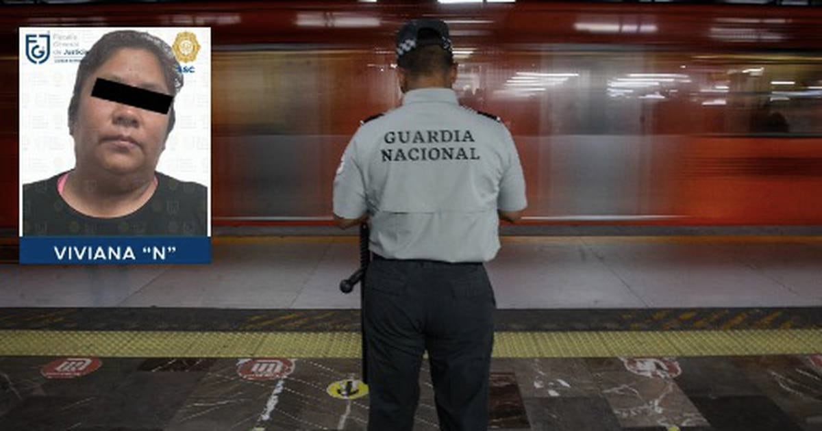 Metro Cdmx Mujer Detenida Tras Entrada De Guardia Nacional