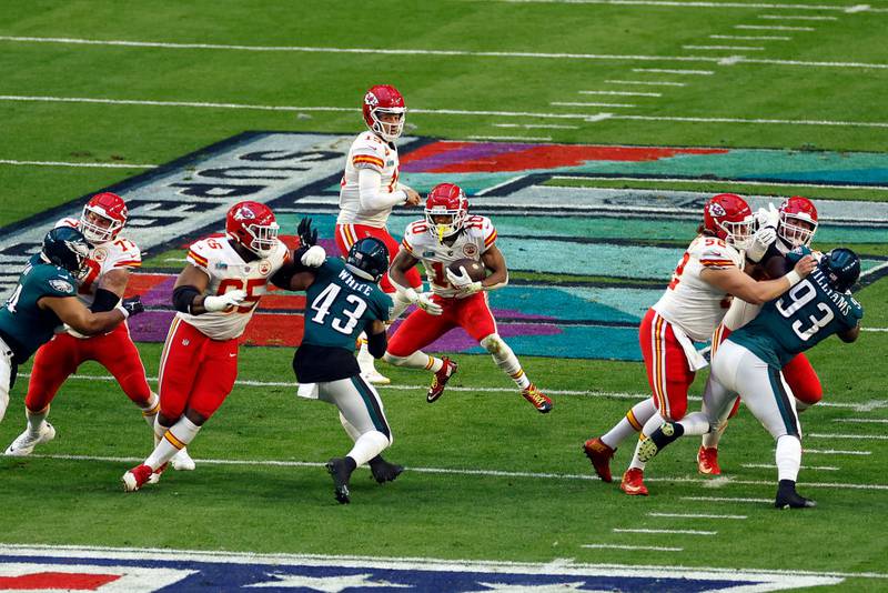 Super Bowl LVII: Kansas City Chiefs vs Philadelphia Eagles en vivo online