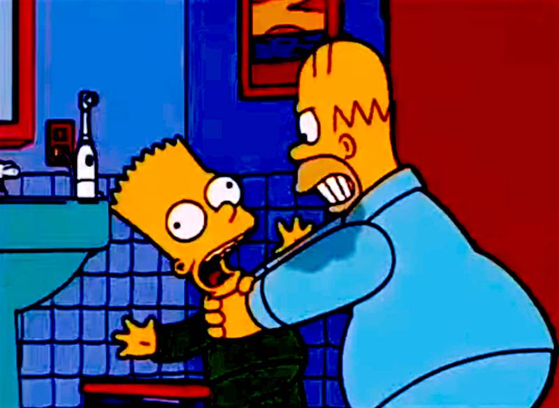 No, Homer no dejará de estrangular a Bart en 'Los Simpson', Ocio y cultura