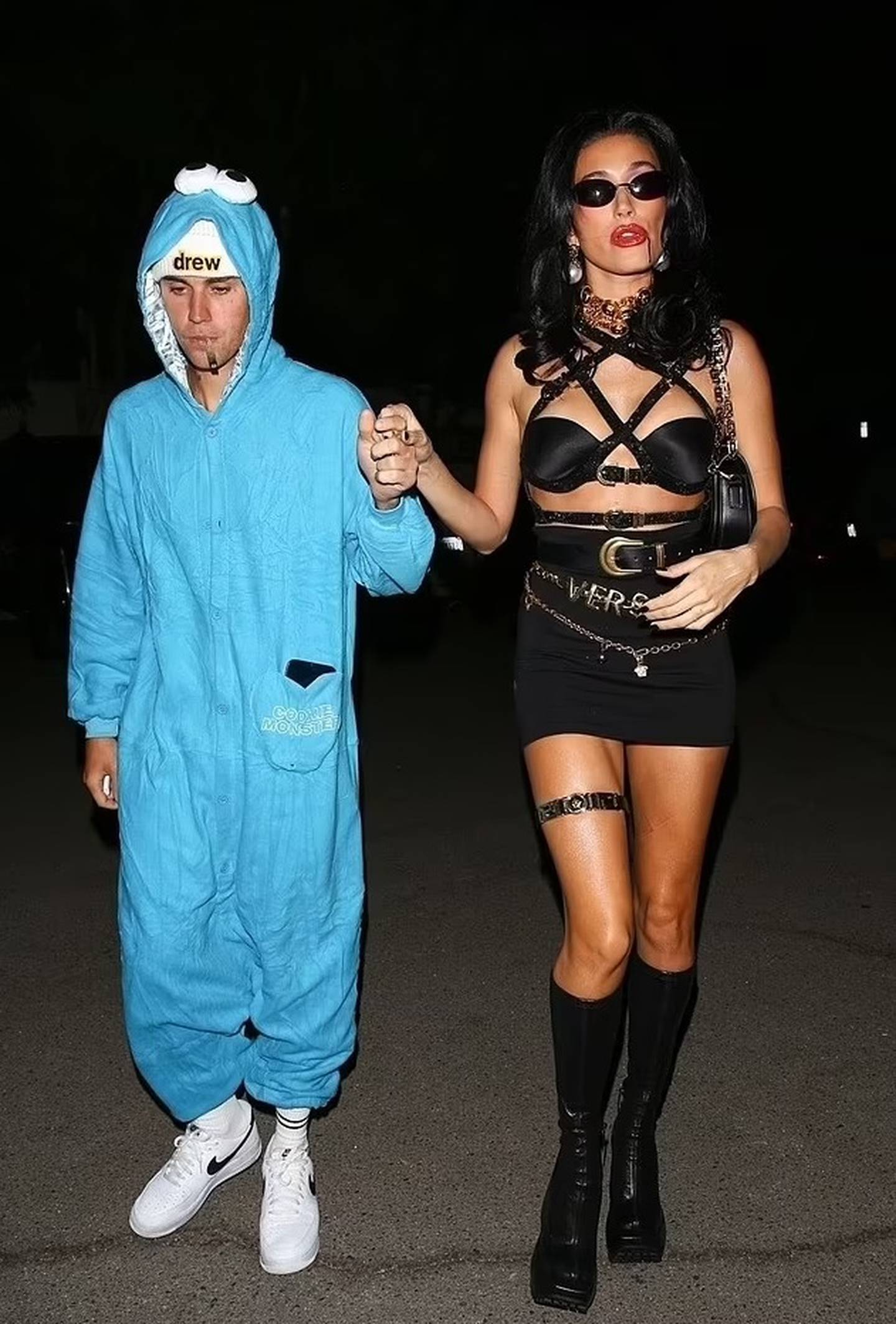 Los extravagantes disfraces de Justin y Hailey Bieber por Halloween