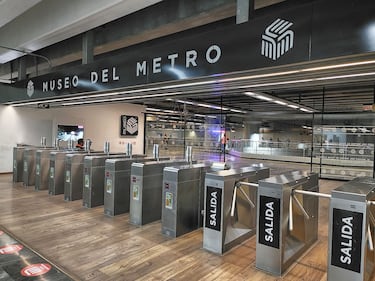 El Museo del Metro de la Ciudad de México se encuentra albergado desde hace seis años en la estación Mixcoac de la línea 12.