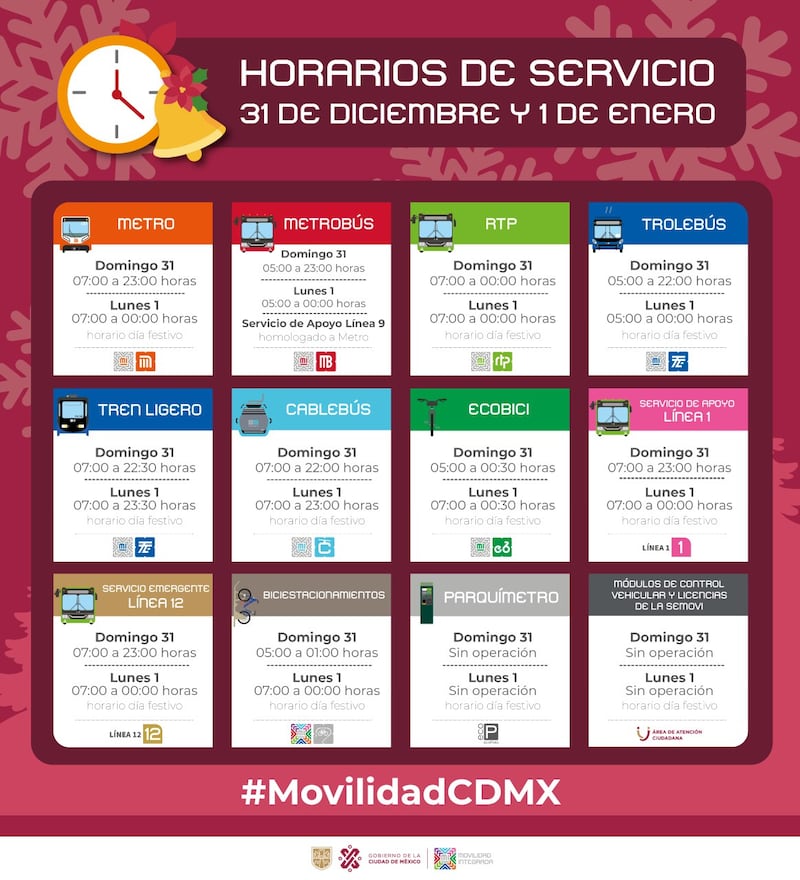 Horario Servicio Transporte