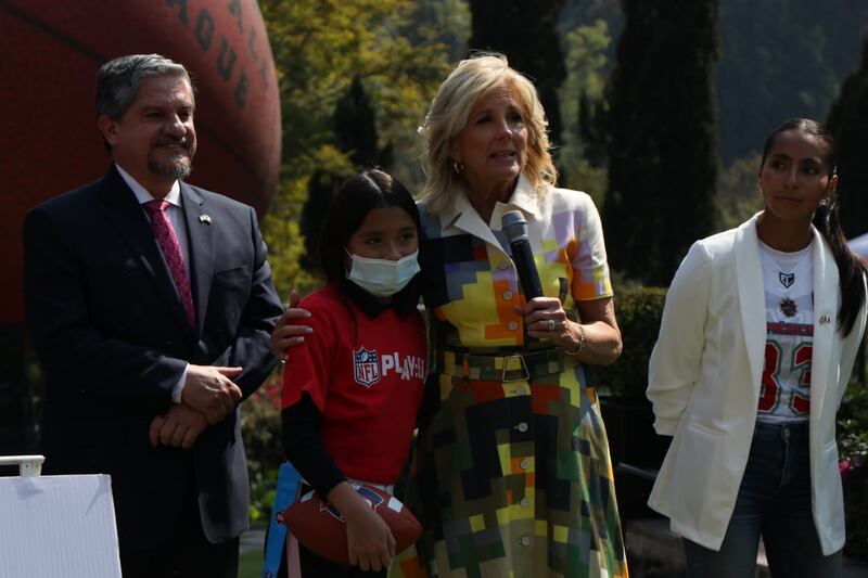 Jill Biden NFL México