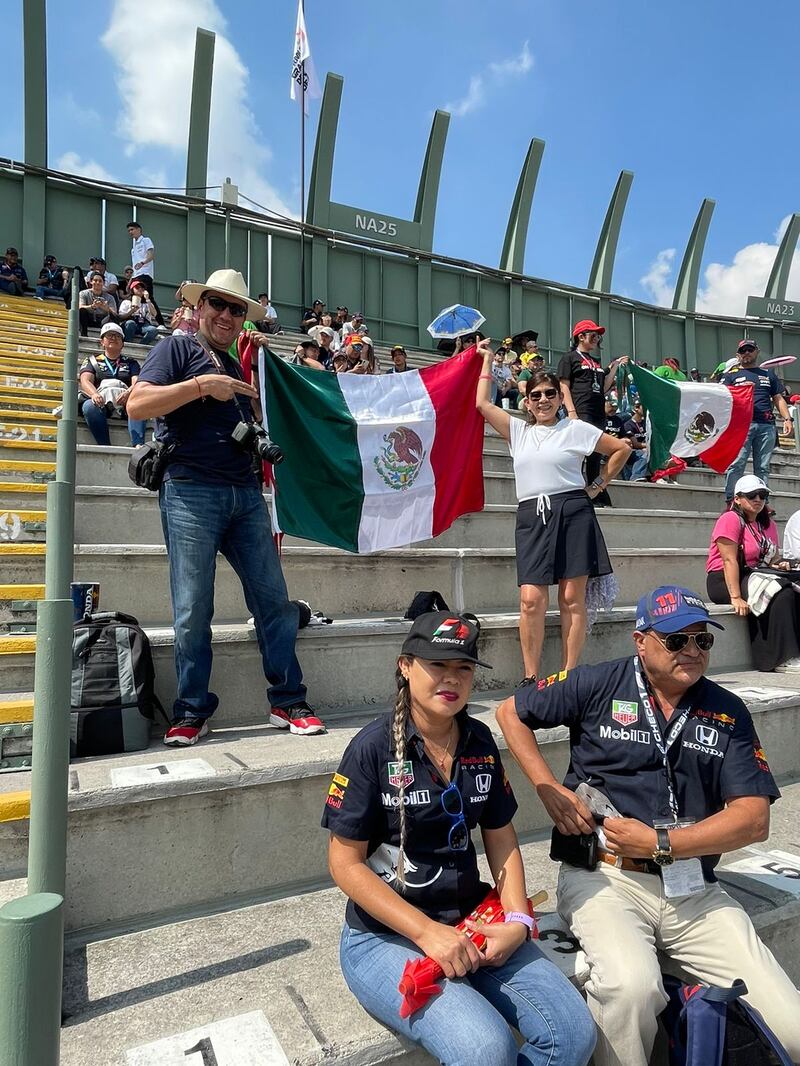 Gran Premio de México día 1.