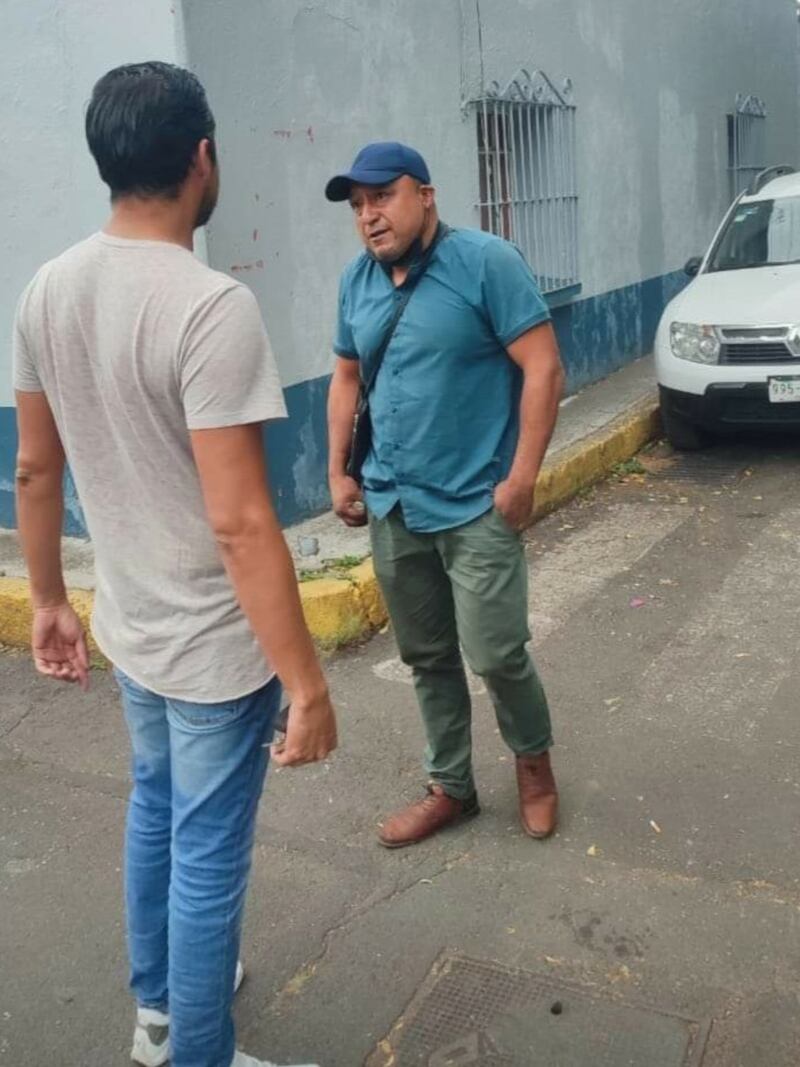 Una foto del ladrón fue difundida para así facilitar su captura