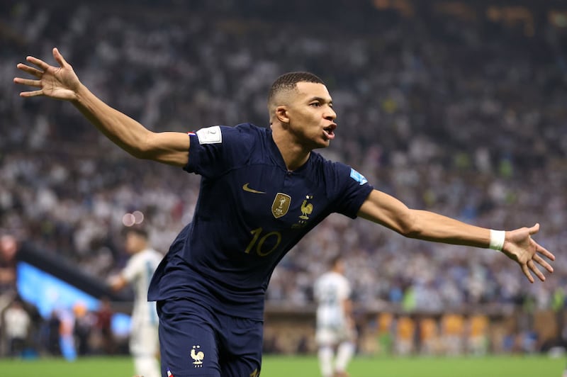 Mbappé fue el máximo goleador del 2022.