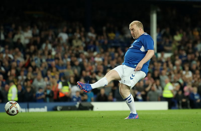 Paul disparó fuerte y por abajo del lado derecho del portero del Dinamo (Photo by Jan Kruger/Getty Images)