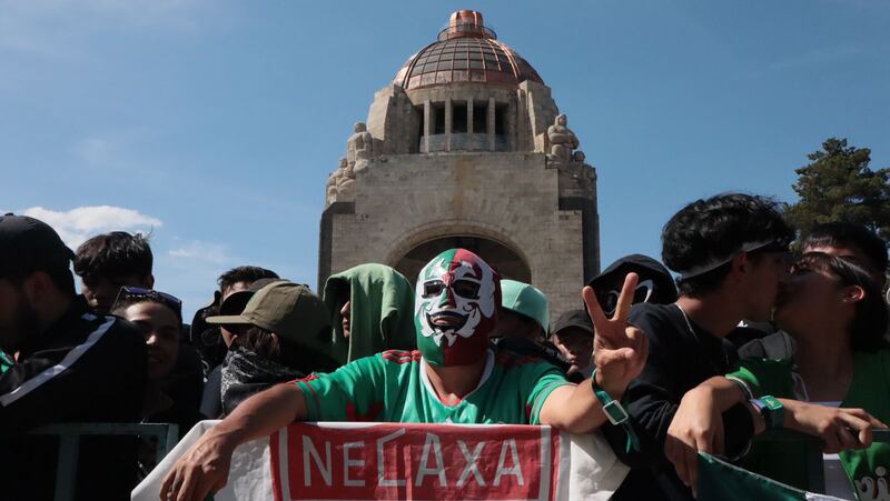 Aficionados asistieron al México vs Argentina en el FanFest en la CDMX