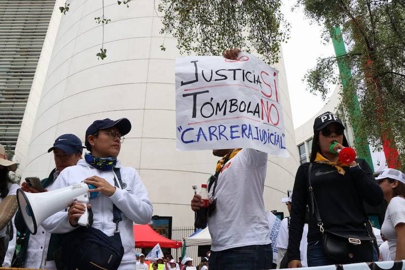 Manifestación contra la Reforma Judicial domingo 8 de septiembre.