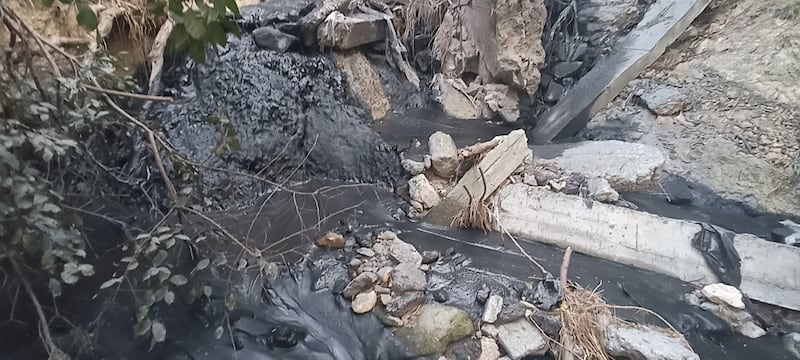 Así lucía el Río la Silla antes de la intervención del municipio.