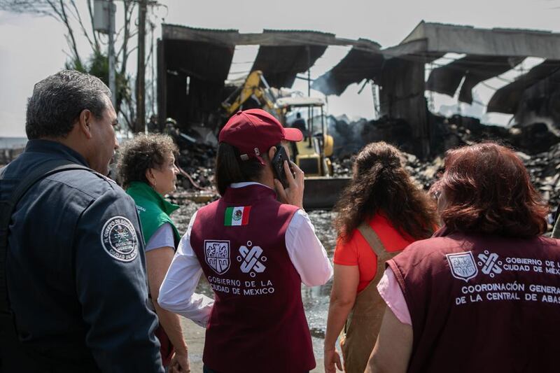 Claudia Sheinbaum recorrió la Central de Abasto en la CDMX