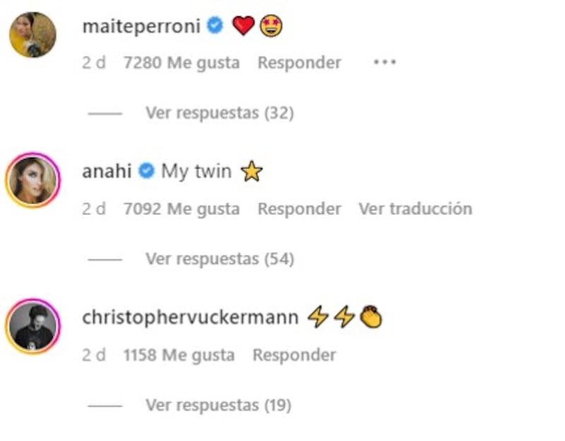 Comentarios Anahí, Maite Perroni, Christopher