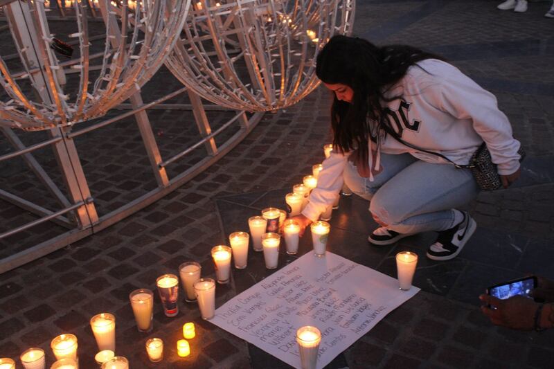 Funeral de Thalía Cornejo, asesinada en Salvatierra, Guanajuato