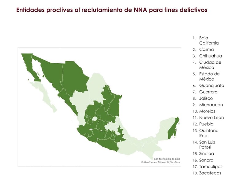 Mapa reclutamiento.