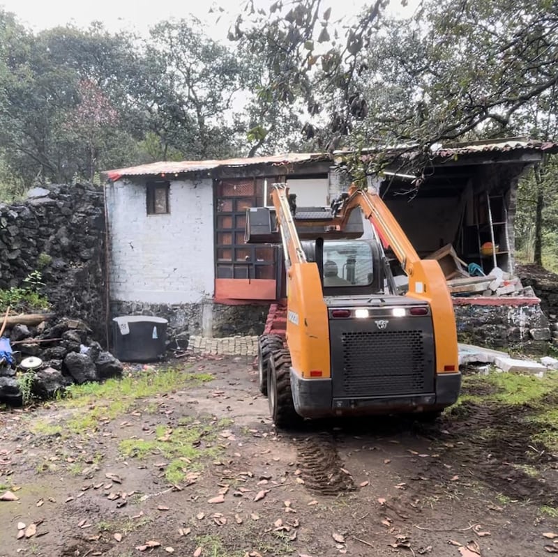 Desmantelan invasiones en zona de conservación del Ajusco