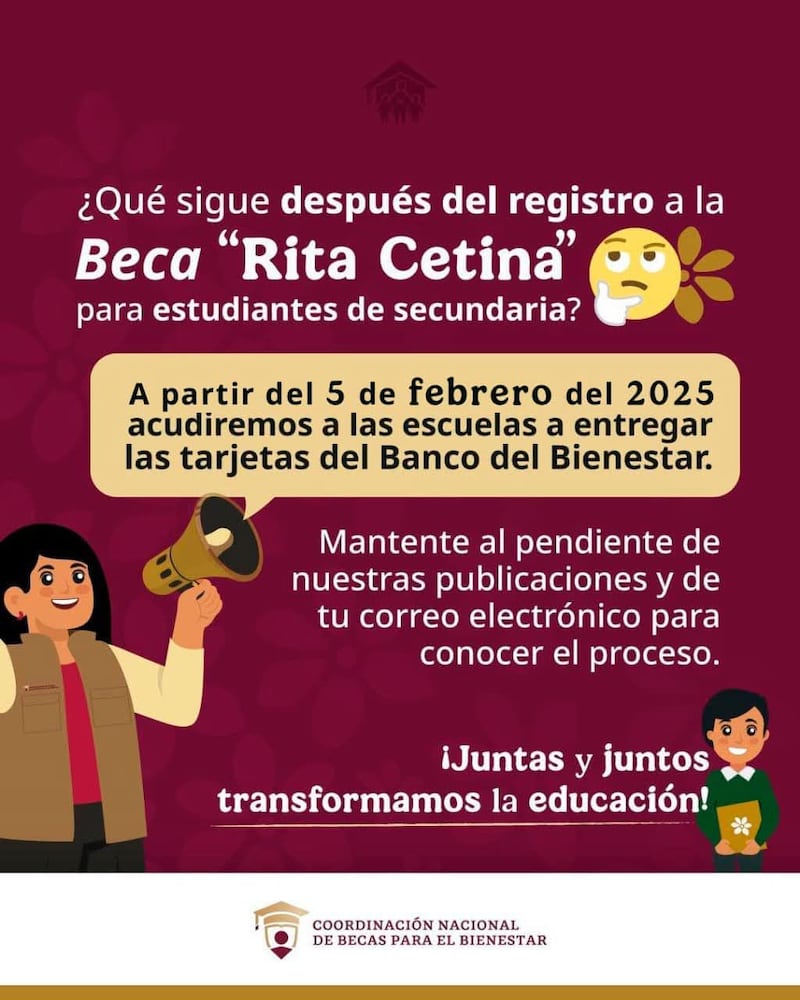 Beca Rita Cetina 2025