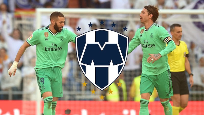 Benzema podría jugar junto a Sergio Ramos en Rayados.