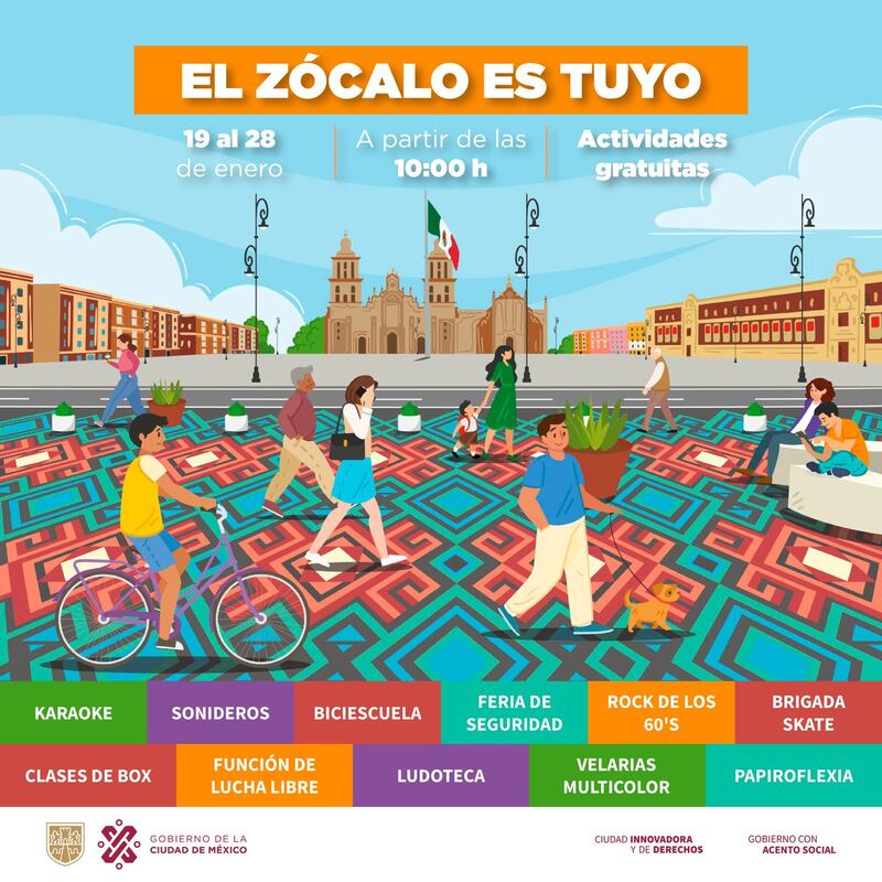 El Zócalo es tuyo