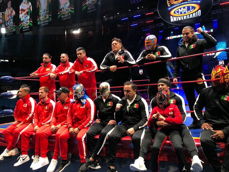 Listos los dos equipos para el Grand Prix del CMLL I Iván Navarro