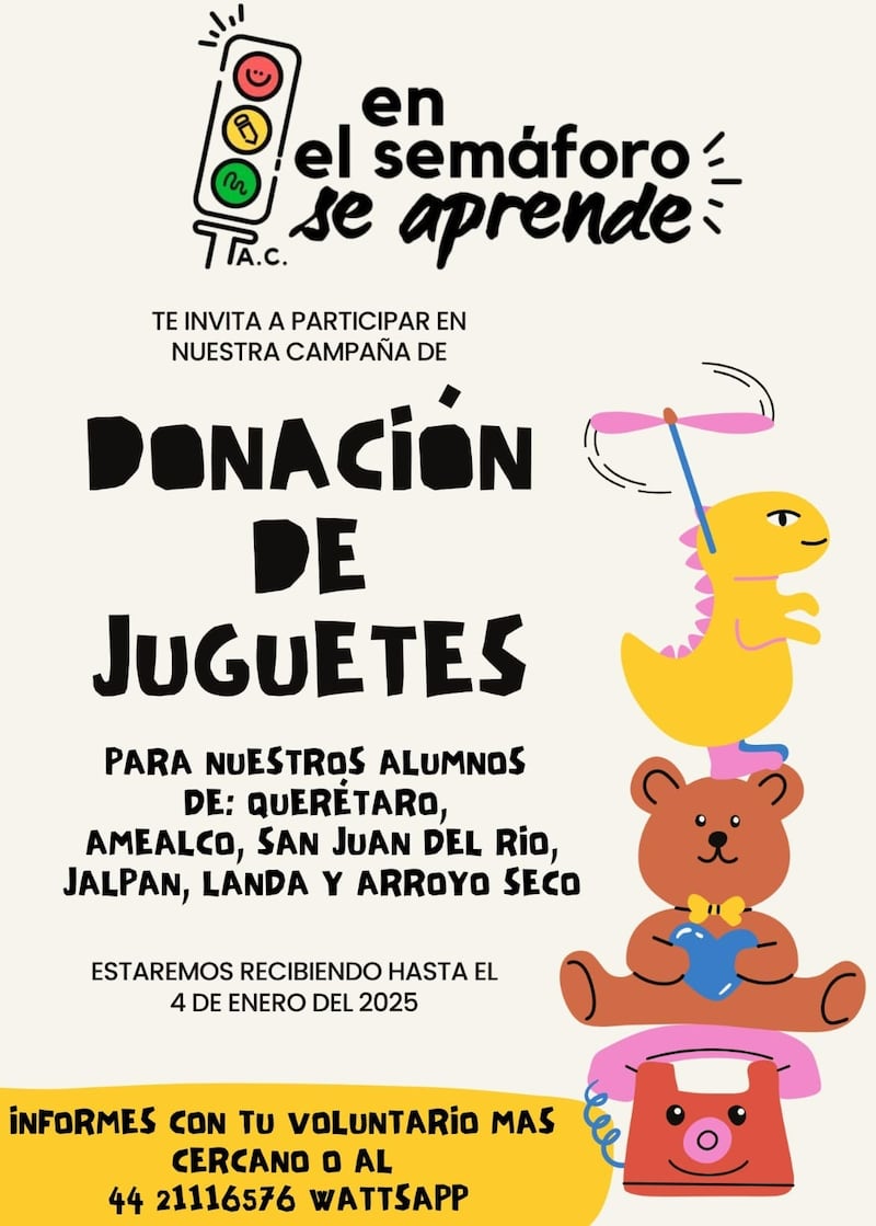 Donación de juguetes