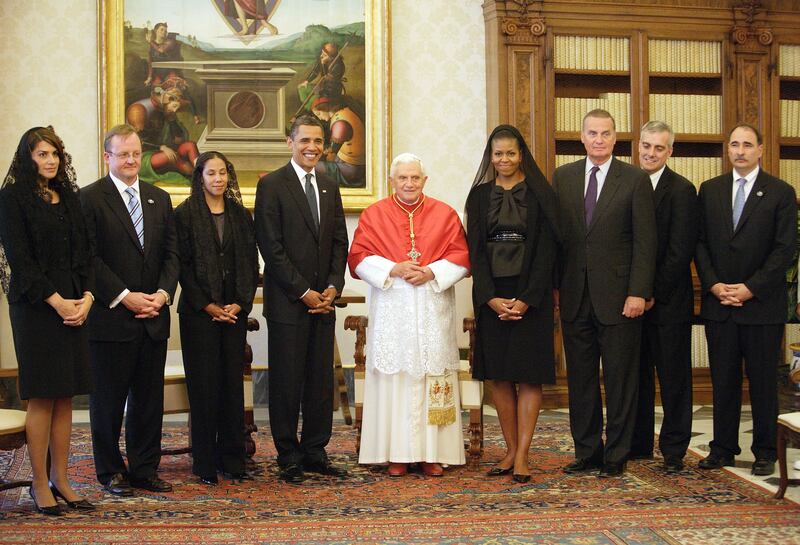 Personalidades que compartieron un momento con el Papa Benedicto XVI