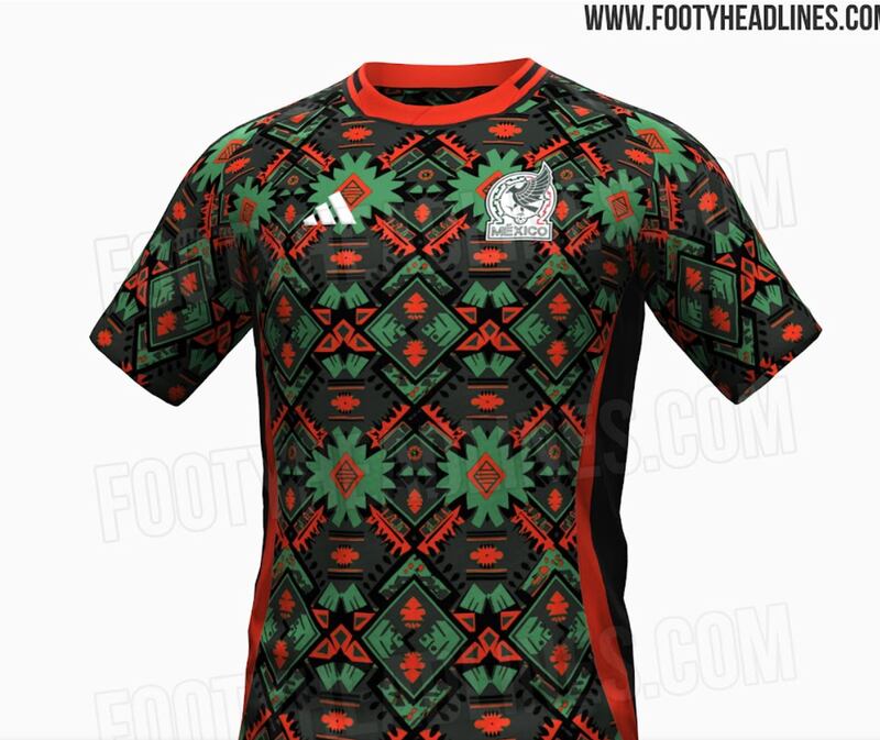 Uniformes de la Selección Azteca