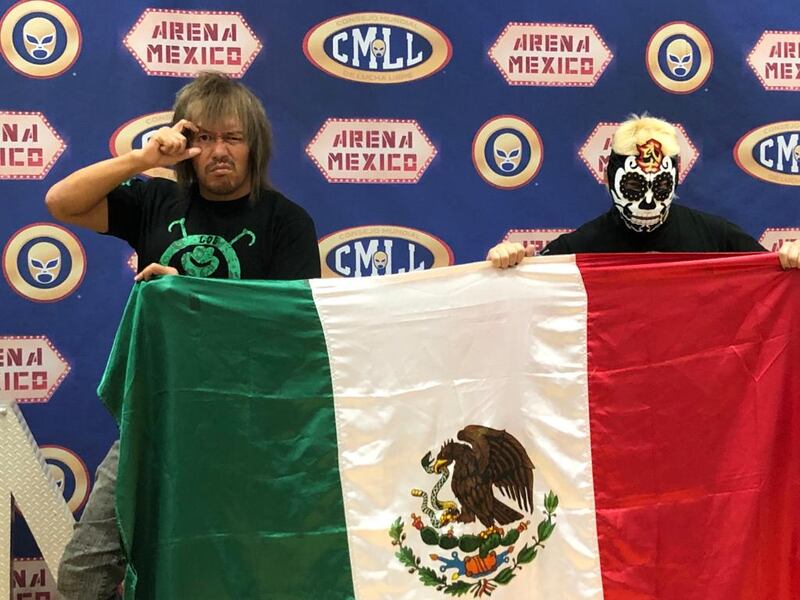 Las estrellas de la lucha libre japonesa invadirán la Arena México I Iván Navarro