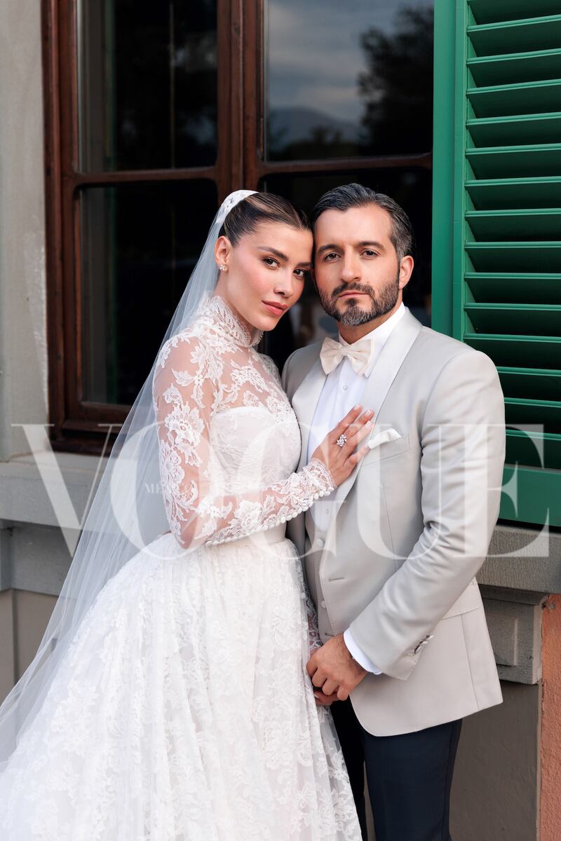 Estas son las fotos oficiales de la boda de Michelle Salas y Danilo Díaz.