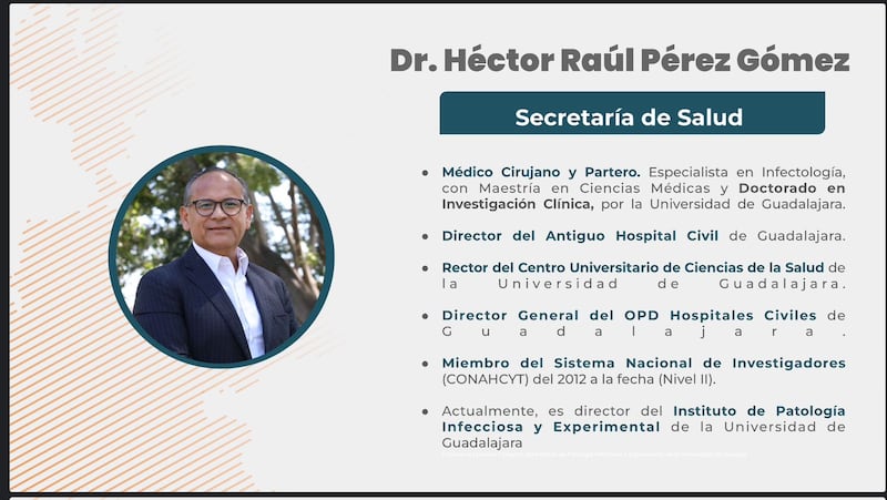 Pablo Lemus presenta al equipo encargado de la Política Estatal de Salud en Jalisco