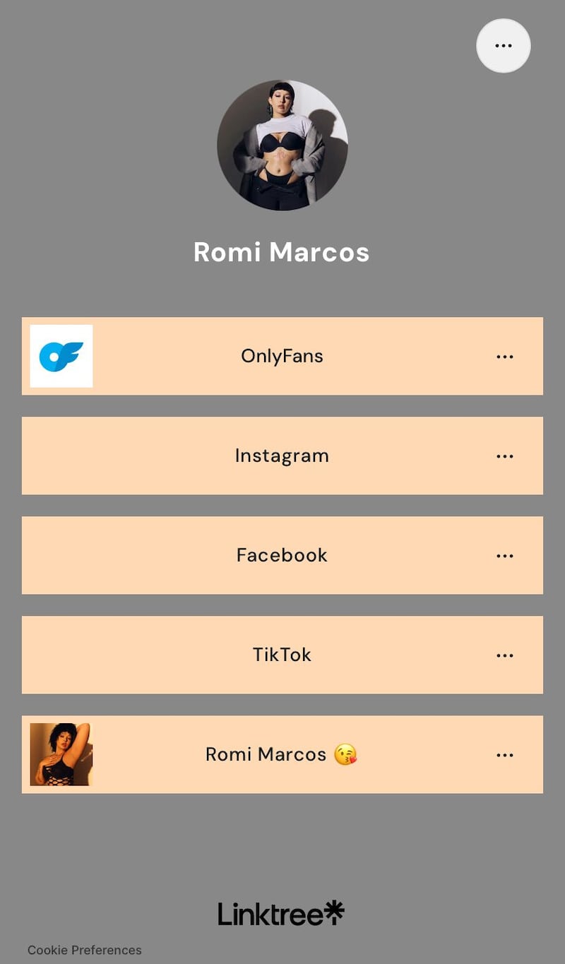 Romina Marcos abre su cuenta de OnlyFans