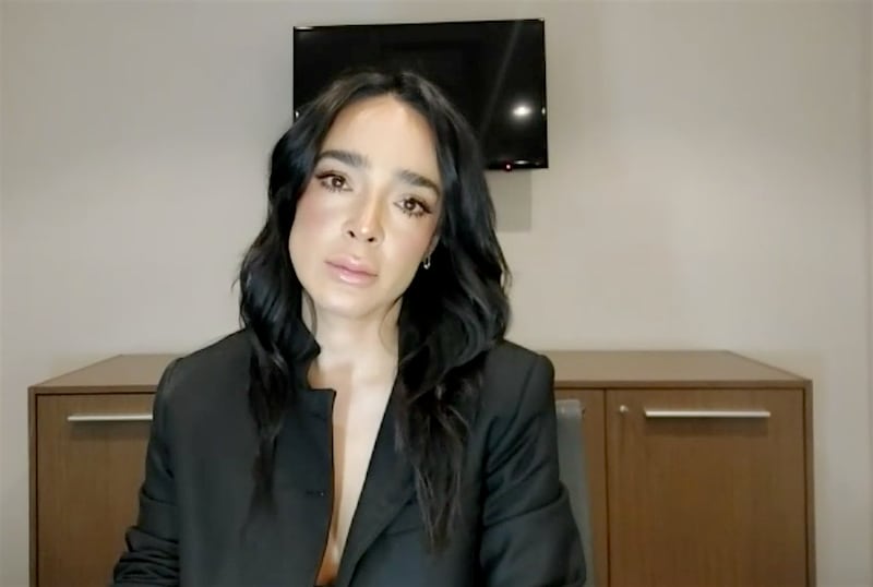 La influencer charló con Publimetro