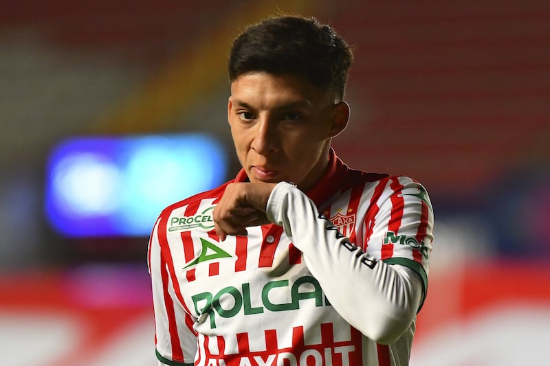 Heriberto Jurado, jugador del Necaxa