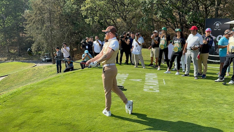 Saúl ‘Canelo’ Álvarez - ‘No golf, no life"