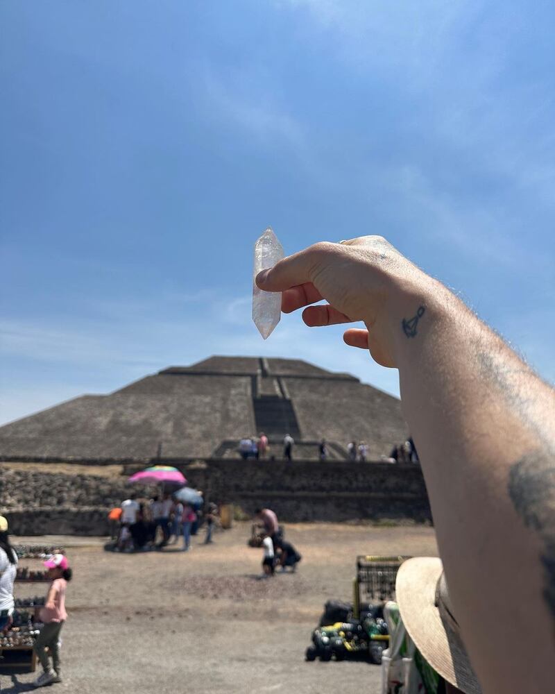 El cantante participa en una actividad este lunes en la Ciudad de México.