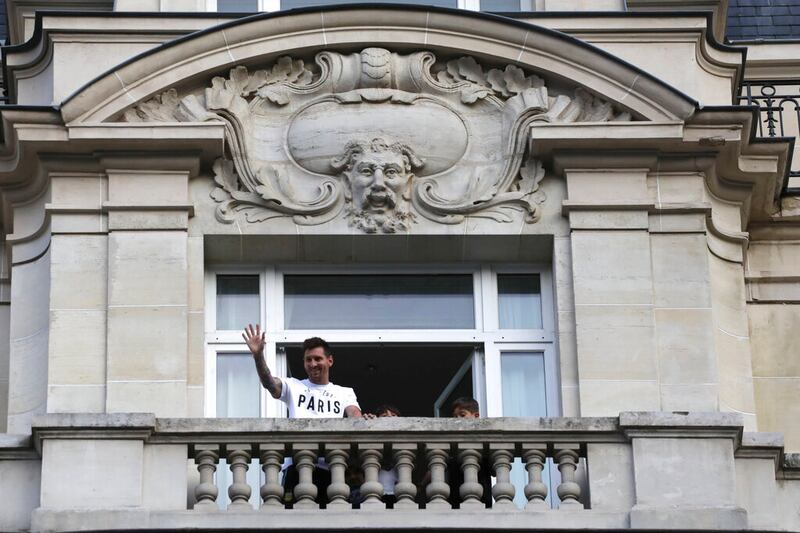 Las mejores imágenes de la llegada de Messi a París